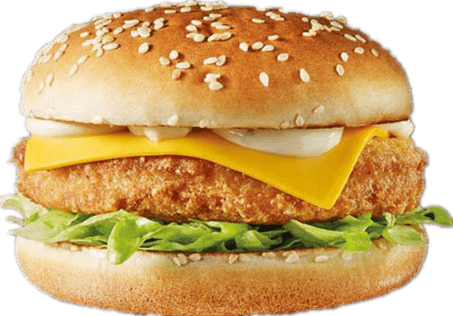 Crispy burger